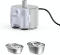 PETLIBRO Replacement Pump for Cat Water Fountain Stainless Steel, Compatible with101oz/3L, Adjustable Water Flow Pet Water Fountain, Super Quiet Dog Water Dispenser