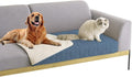 Waterproof and Non-Slip Dog Bed Cover and Pet Blanket Sofa Pet Bed Mat ，car Incontinence Mattress Protectors Furniture Couch Cover for Most Cats Dogs, Pets（30x70- Navy Blue）