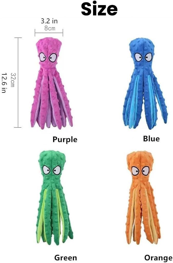 2025 New Upgrade Interactive Chew Pet Toy No Stuffing Bite-Resistant Squeaky Perfect for Puppies, Small and Medium Dogs (2pcs B)