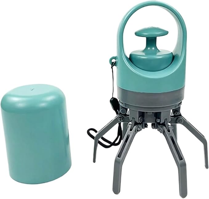 Portable Dog Pooper Scooper With Garbage Bags - Six-Claw Shovel For Easy Dog Waste Pickup - Outdoor Pet Cleaning Tool