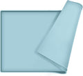 Dog Food Mat,Silicone Waterproof Food Tray,Non Slip Pet Bowl Mats Placemat,1" Raised Edge,Suitable for Most Small and Medium Sized Pets,32" x 24"