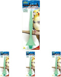 JW Pet Company Insight Sand Perch Bird Accessory, Regular, Assorted Colors (Pack of 4)
