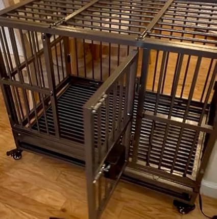 Easy Out Automated Pet Crate Opener for Single or Double Latch Crates, Activated by Remote Control or Wi-Fi Smart Plug, Model EODP2