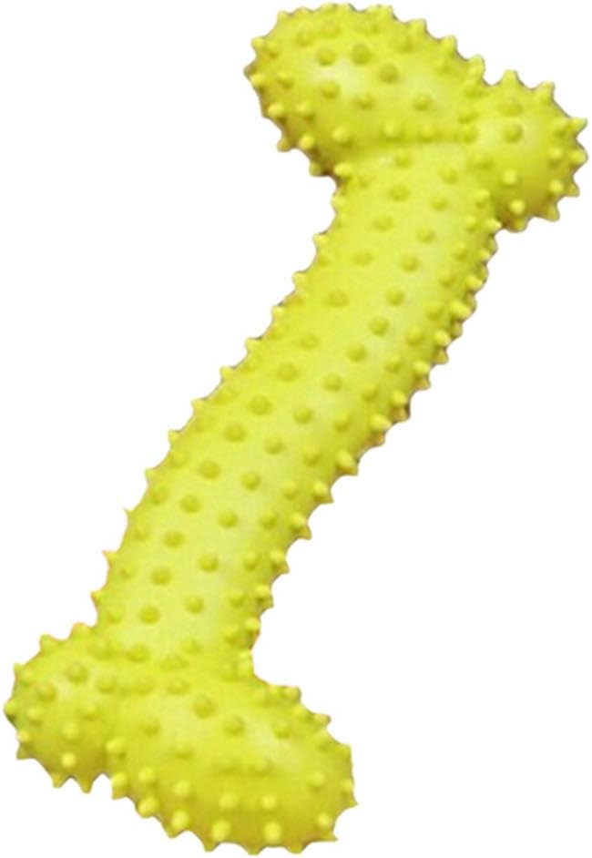 Pet Chew Toys,Resistant to Bite Bone Pet Dog Puppy Molar Thorn Chew Toy for Teeth Training
