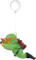 onesimcr Floating Fish Tank Decorations, Aquarium Decorations, Lovely Diver Fish Tank Decorations, Floating Device Fish Tank Accessories，Suitable for All Kinds of Fish Tanks(Light Green)…