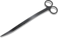 Stainless Steel Aquarium Scissors, Wave Design, Professional Aquaplant Maintenance Tool, Black, 1 Pcs