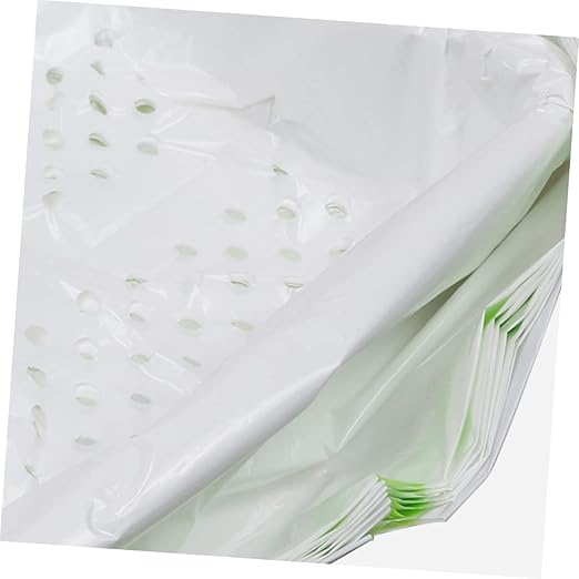 Mipcase 7pcs Cat Litter Filter Bags Design for Convenient Pet Waste Disposal White Litter Cleaning Supplies