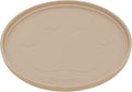 Dog Food Mat Round 10" - Raised Edges Dogs Mat for Food and Water Prevent Spill, Waterproof Cat Food Mats Protect Floors, Easy Clean Dog Bowl Mats for Food and Water, Silicone Pet Feeding Placemats