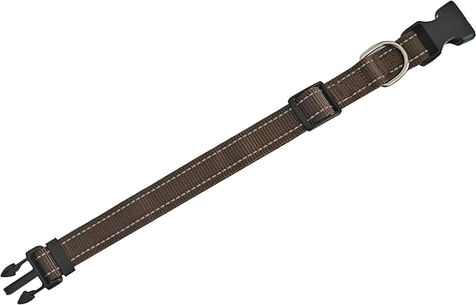 Adjustable Nylon Dog Collar, Reflective Collar 1 Inch 3/4 Inch 5/8 Inch Wide, for Large Medium Small Dogs