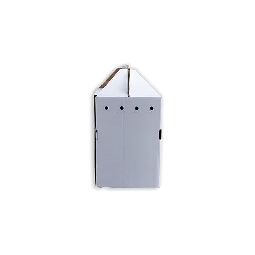 Disposable Cardboard Pet Carrier 12/Case | Sturdy Corrugated Cardboard Carrier