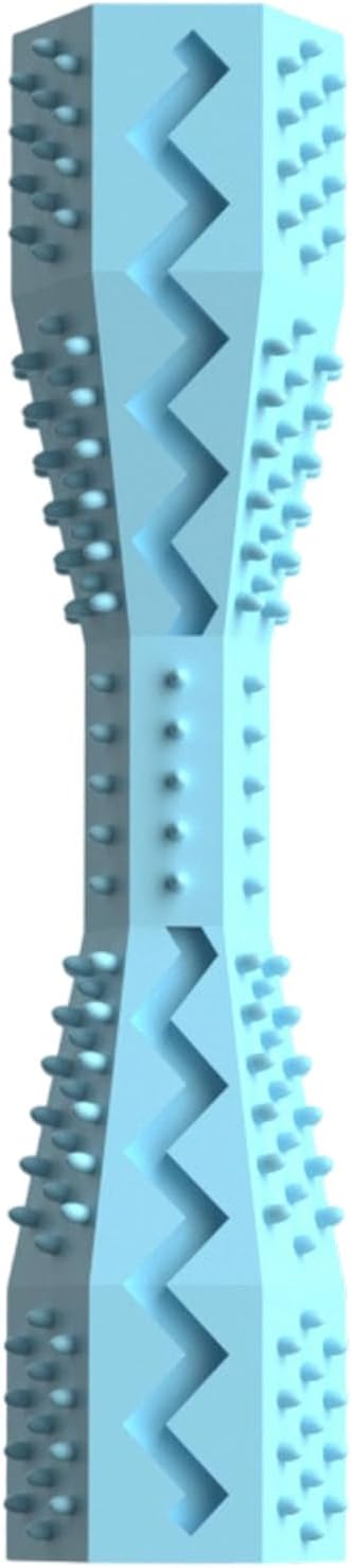 Dog Chew Toy Rubber for Aggressive Chewers Promotes Teeth Health Interactive Pet Teeth Toy Pet Enrichment
