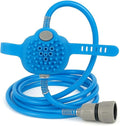 Dog Shower & Grooming Glove – 2-in-1 Pet Bathing Tool with Hose & Faucet Adapters – Indoor/Outdoor Sprayer for Dogs & Cats