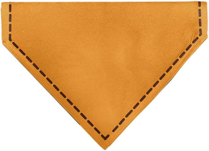 Disney Pet Bandana Up Dug Squirrel Pose and Wilderness Explorer Badge Orange Slip On Collar Bandana Only