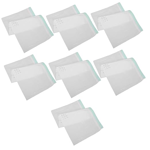 7pcs Cat Litter Filtering Bag White Cat Waste Filter Pouch for Easy Cleanup Litter Supplies for Pet Owners