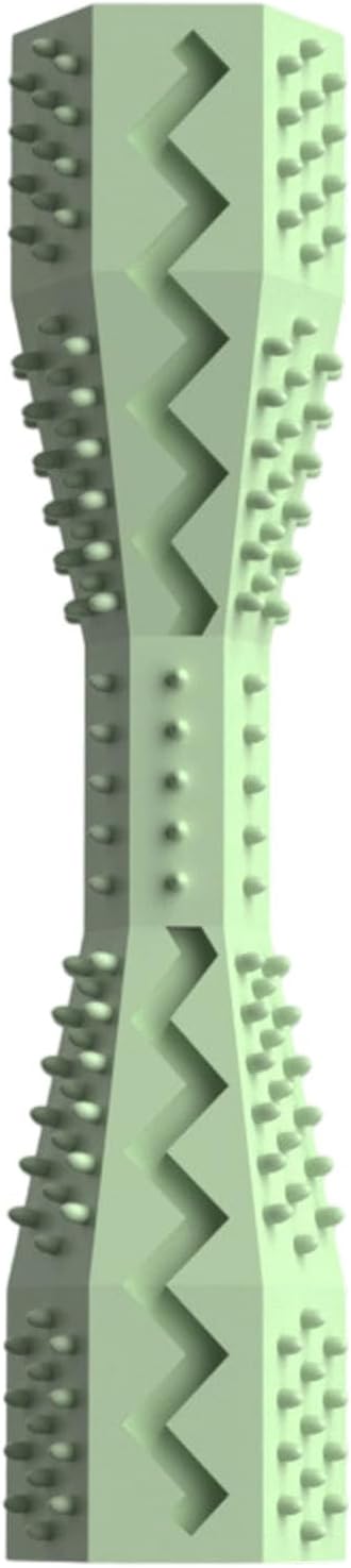 Dog Chew Toy Rubber for Aggressive Chewers Promotes Teeth Health Interactive Pet Teeth Toy Pet Enrichment