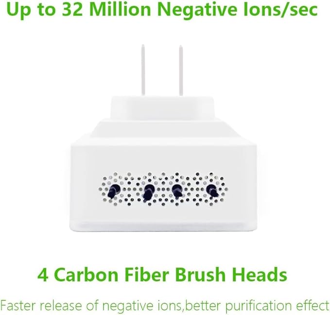 Ionizer Air Purifier, Air Ionizer Plug In Ion Generator with Highest Output, Plug In Odrx & Ion Air Purifier for Purify: Odors, Pets Smell, Etc (5-Pack)