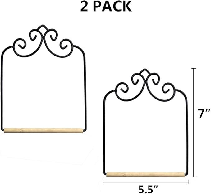 2 Pack Hummingbird Swing Metal Frame Hummingbird Perch Wild Bird Swing with Wooden Dowel for Hanging Outside