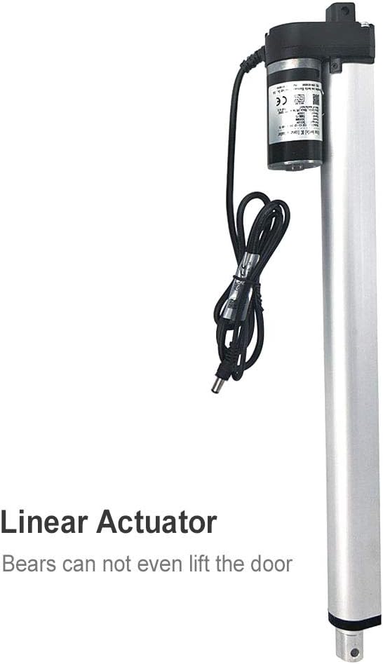JVR Automatic Chicken Coop Smart Door Compatible with Alexa, Google Assistant, Home Assistant, Tuya - WiFi Electric Opener, Auto Sunrise/Sunset Dusk to Dawn Doors, Anti-Pinch Auto Reopen & Stop