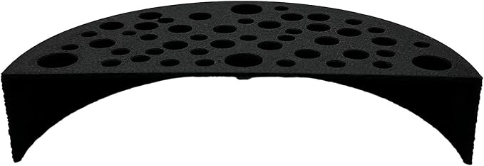 Shrimp Breeding Protector | Shrimp Breeding Cave Aquarium Tunnel | CTWPets (Black)