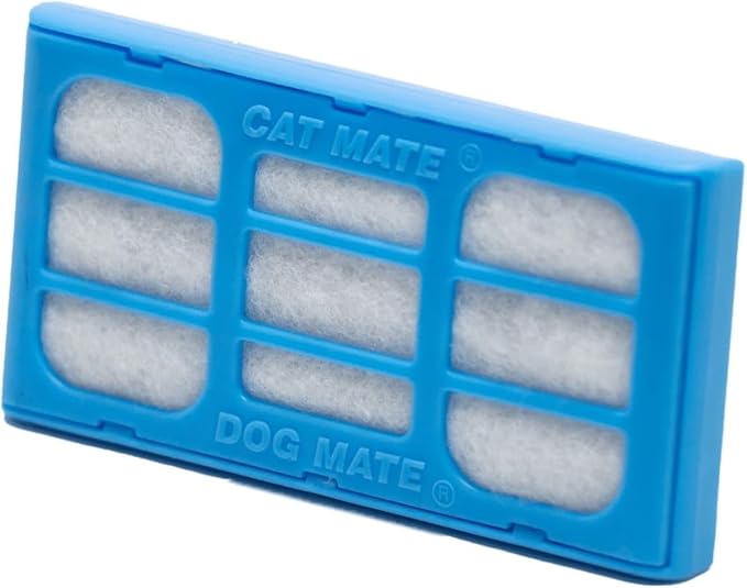 Cat Mate Genuine Filter Cartridges (389) - Suitable for All Cat and Dog Mate Drinking Water Fountains (Pack of 6)