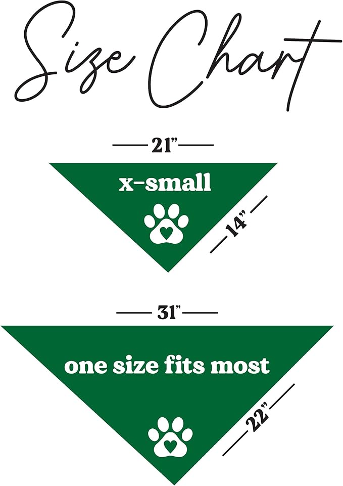 Do Not Pet Dog Bandana (Green, XS 157)