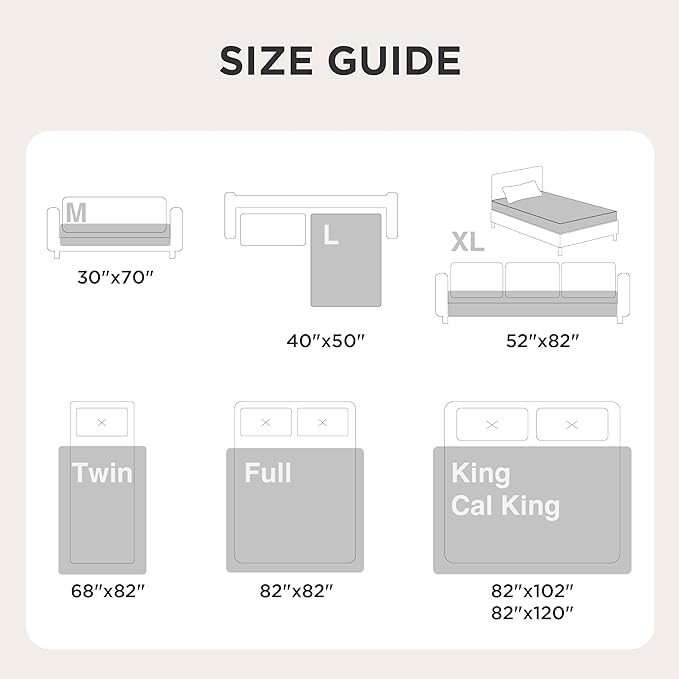 Bedsure Waterproof Couch Cover for Dogs Washable - Waterproof Blanket for Couch Sofa Cozy, Lightweight Furniture Protector for Pet Cat Quick Drying Puppy, Ash Grey, 30x70IN