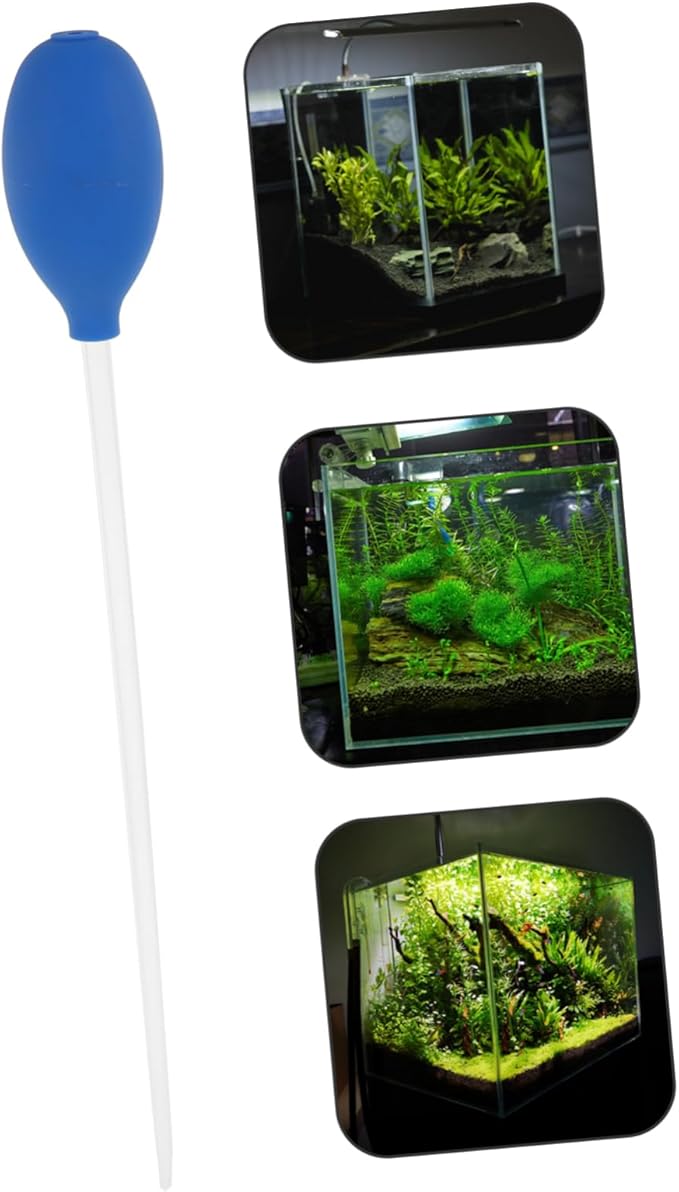 Aquarium Cleaning Tool Manual Water Changing Feature Soft Coral Feeder for Gentle Care for Maintaining Healthy Fish Tank Environment
