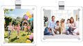 2 Pack Magnetic Car Visor Photo Holder – Personalized Acrylic Clip for Family, Pets, Travel Pictures – Easy Snap-On Car Accessory for Sun Visor (2 Pack, 3''x3.5'')