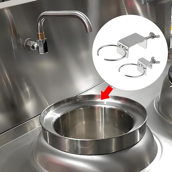 2 PCS Float Valve Special Fixing Clip 304 Stainless Steel, Automatic Water Level Control Valve for Fish Tanks and Aquariums
