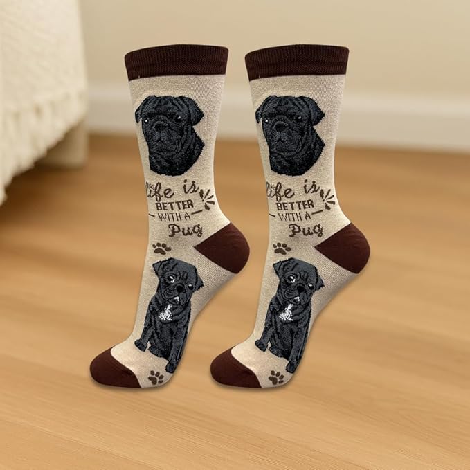 E&S Pets Pet Lover Socks - Dog & Cat Socks - Unisex Novelty Gifts