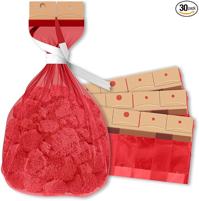 RedRocket Refill Bags for Kitty Twist'R Plus Cat Litter Pail, 7-Layer Bags with Odors Free Patented Technology Made in USA (3pack(30pcs))
