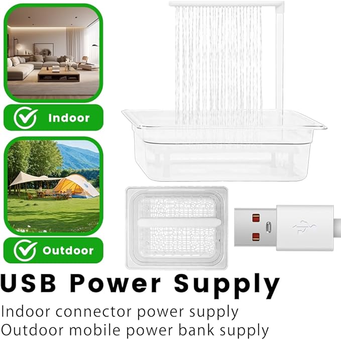 Parrot Bathtub, USB Electric Large Bird Bathtub Shower with Water Pressure Controller, Automatic Pet Bird Bath for Parakeet, Cockatiel, African Grey, Cockatoo, Bird Case Accessories, Bird Toys