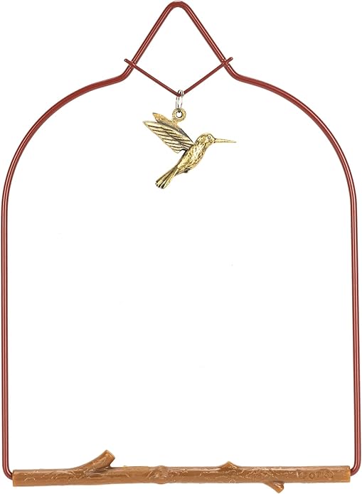 Hummingbird Charm, Red