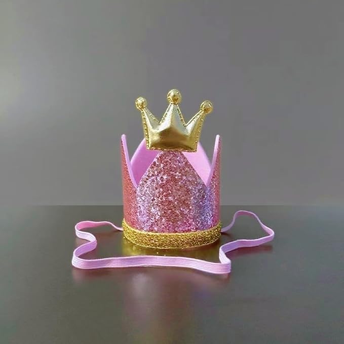 Happy Birthday Dog Party Supplies Kit - Dog Party Hat, Bandana, Bowtie & Happy Birthday Banner Decorations for Small Dogs, Puppy Birthday Outfit Accessories & Pet Birthday Party Decor (Pink 2)