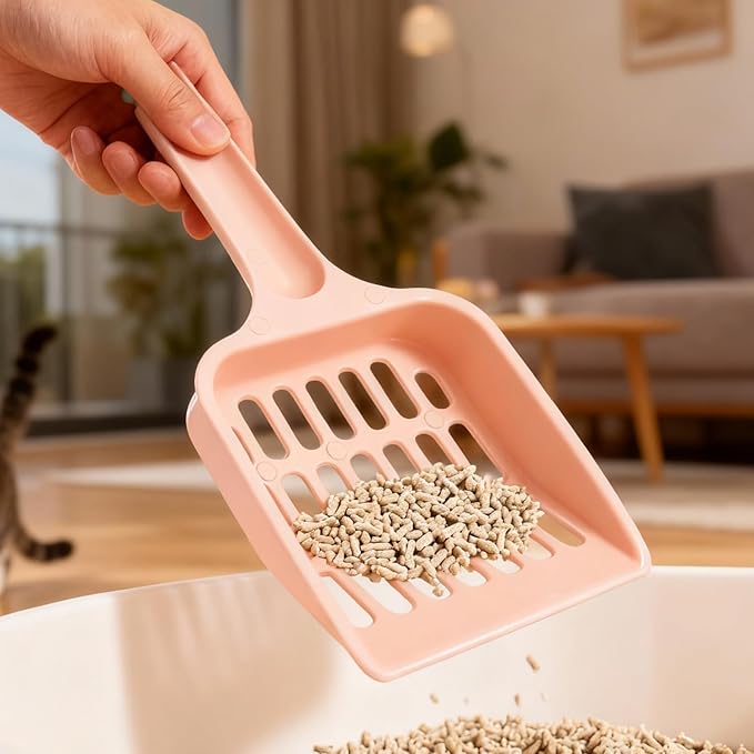 Cat Litter Scoop Litter Scooper Cat Scooper Deep Shovel Cat Litter Scoops Metal Cat Litter Scoop Sifting Shovel for Cat Litter Box