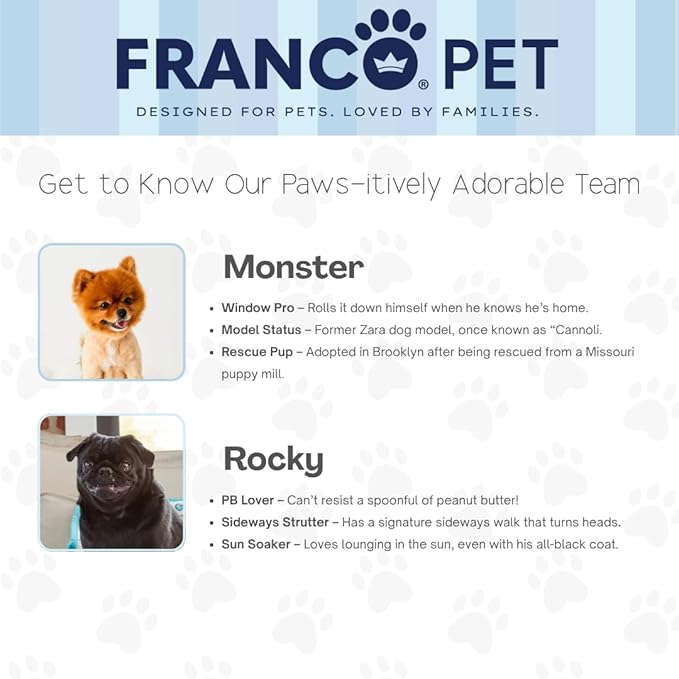 Franco Pet Care Bears Super Soft Cozy Waterproof Sherpa-Backed Blanket Throw for Small Dogs, Couch/Bed/Car, 30x40 (Officially Licensed Product)