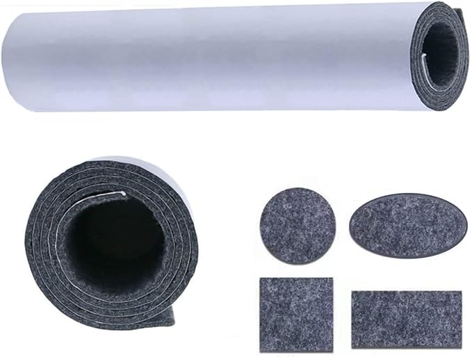 SHENGOCASE Trimmable Self-Adhesive Felt Mat Pad Replacement for Cat Tree Shelf Shelves, Cat Wall Furniture Steps, Carpet Scratching Post Scratcher Couch Protector