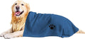 Microfiber Dog Towels for Drying Dogs, Super Absorbent and Soft Pet Grooming Towel, 40 Inch X 23.6 Inch, Perfect for Large, Medium or Small Dogs, Blue