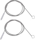 Long Pipe Cleaner Flexible Tube Cleaning Brush Snake Drain Clog Remover Drain Brush Aquarium Water Filter Pipe Air Tube Hose Cleaning Brush Sink Fridge Skinny Pipe Dredging Tool 155CM1