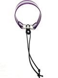 Sparky Pet Co - Surefit ECollar Replacement Strap - Bungee Dog Collar Waterproof -Adjustable -Secure Nexus Wheel Lock-for Electronic Training & Invisible Fence Systems -3/4" (Reflective Purple)