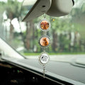 Custom Pet Photo Car Charm, Personalized Pet Memorial Rearview Charm, Paw Dangle Keepsake, Dog Cat Loss Gift, Personalized Car Photo Ornament, ereavement Sympathy Gifts for Loss of Loved Ones /1