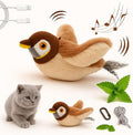 Flappy Flying Bird Cat Toy – Interactive Flapping & Chirping Bird Toy for Cats (Not Flying), Indoor Cat Toy for Exercise & Play, Durable Chew Toy for Bored Cats, Catnip Toy for Kitten or Small Dogs