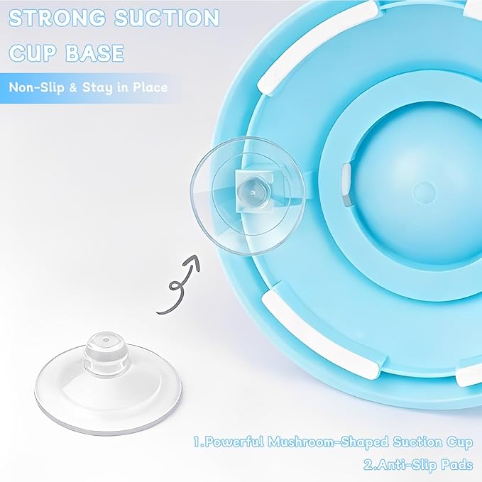 2026 New Lick Sphere Dog, Anxieties Relief Slow Feeder Dog Lick Ball Treat Dispenser, Non-Slip Licking Bowl, Enrichment Toys, Suitable for All Types of Dogs/Cats