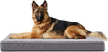 Extra Large Dog Beds, Memory Foam with Faux Fur, Orthopedic with Waterproof Liner, Anti-Slip Bottom, Machine Washable Cover, Suitable for Large Dogs up to 110lbs