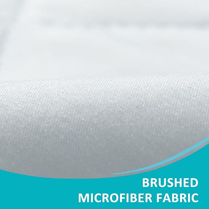 KANECH Washable Underpads 34"x52" (2 Pack), Waterproof Heavy Absorbency Reusable Incontinence Bed Pads for Adults, Elderly, Kids & Pets - Bedwetting Mattress Protector