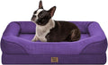 Washable Orthopedic Dog Bed for Medium Large Size Dogs with Removable Orthopedic Foam- Memory Foam Pet Couch Sofa Cover Waterproof Bolsters