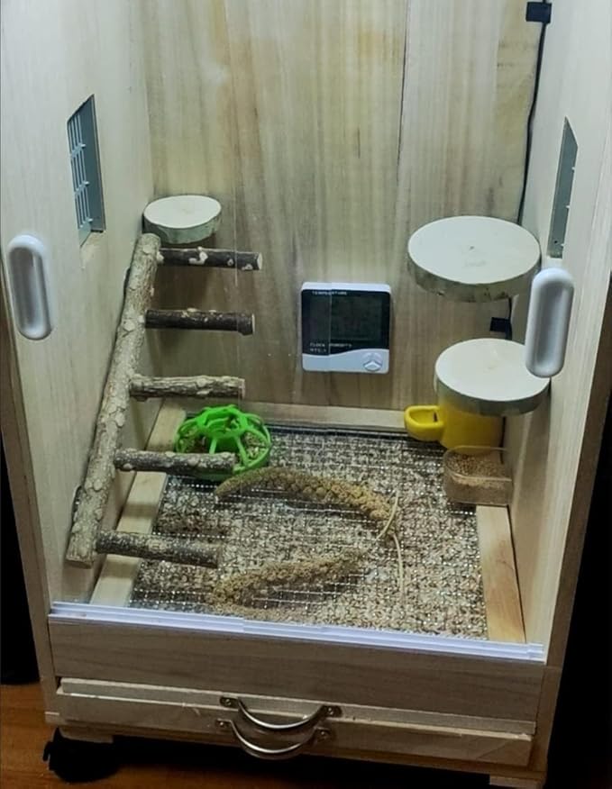 Natural Wood Bird perches Bird Ladder Perch Parrot Ladder Hamster Climbing Toys Nature Wood Stand Parrot Chew Toy for Small Animal