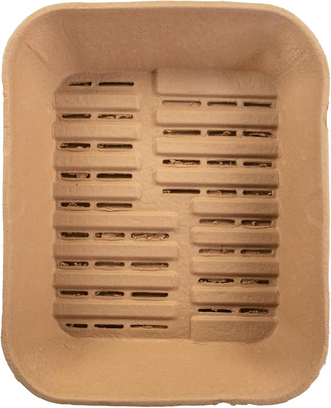 Kitty Sift (Set of 2 Litter Boxes & 1 Sifting Liner) Disposable Sifting Cat Litter Box Jumbo, 3 Count, Durable and Portable for Travel with Odor Control