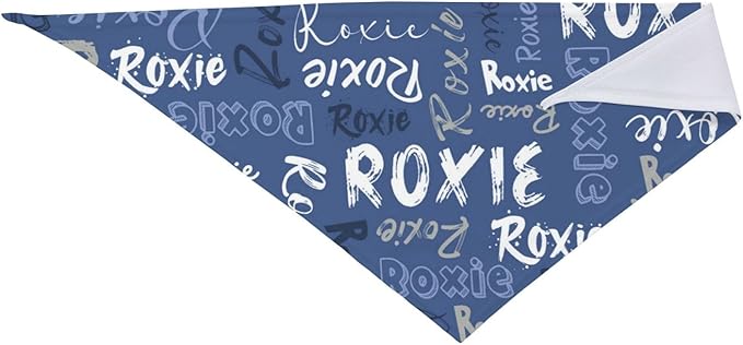 Custom Pet Scarf Personalized Dog Bandana with Name Personalized Add Your Text Bibs Triangle Head Scarfs Gift for Small Medium Large Dogs Cats Baby Puppy Pets Accessories
