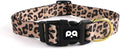 QQPETS Adjustable Soft Dog Collar: Print Flower Pink Multicolor Cute Patterns for XS Small Medium Large Pet Girl Boy Puppy Walking Running Training